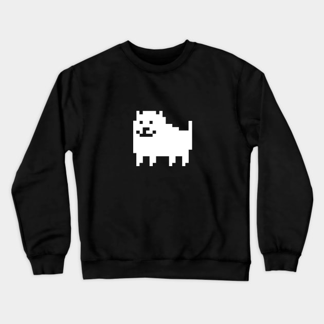 Undertale Annoying Dog Crewneck Sweatshirt by DeepFriedArt